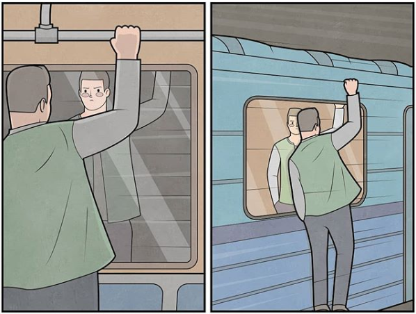 métro dessin