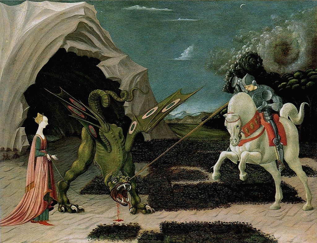 saint georges et le dragon