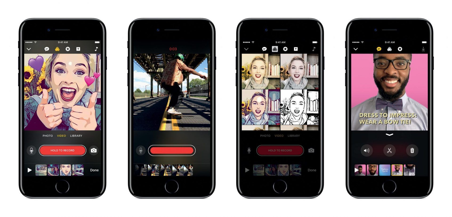 Clips une application d'édition vidéo mobile pour Apple Rotek