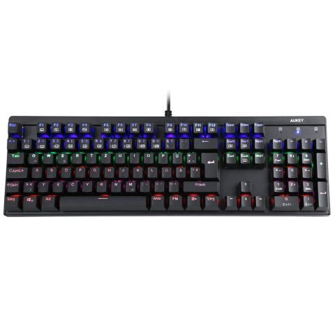 clavier gamer aukey test review rotek