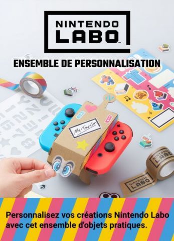 ensemble de personnalisation de Nintendo Labo