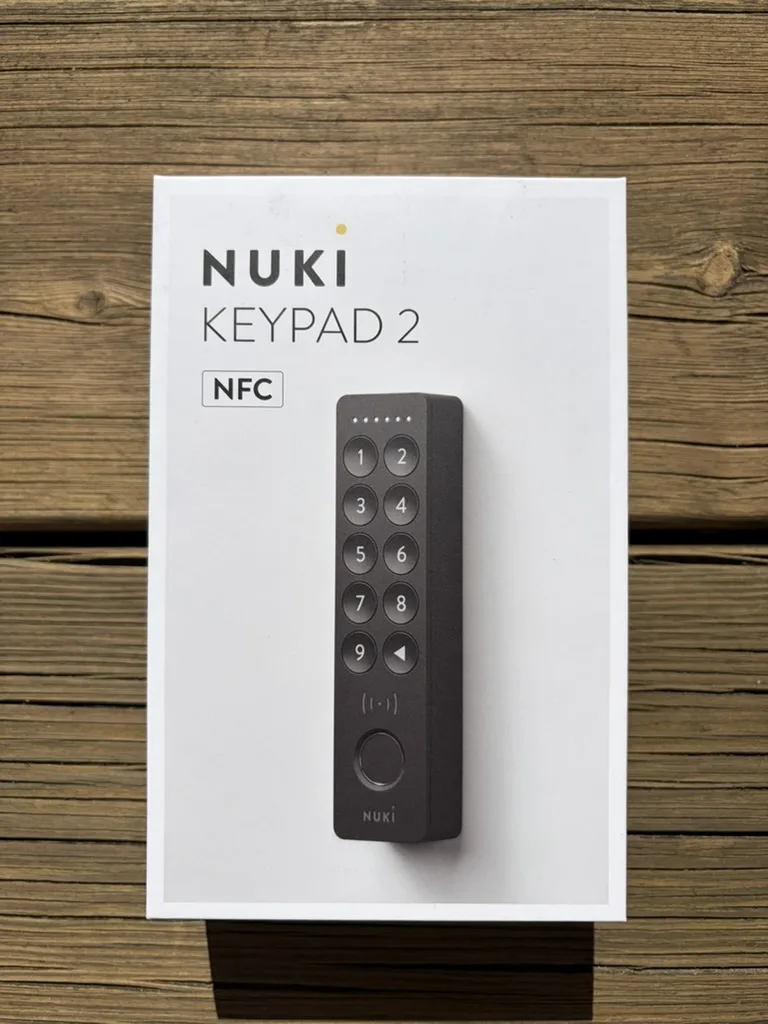 Nuki Keypad 2 NFC boîte emballage