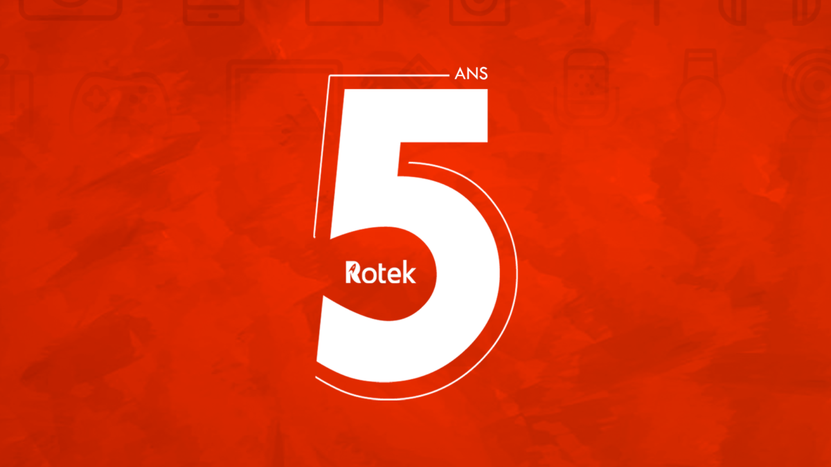 Rotek fête ses 5 ans ! 🚀