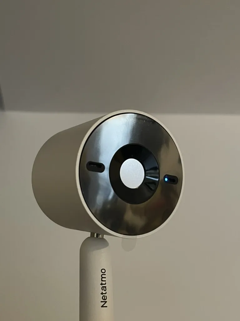 Caméra intérieure Advance Netatmo qui ne film pas avec led bleu