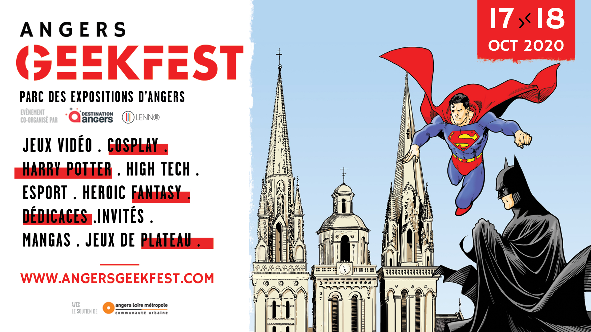 Angers Geekfest : le festival pop culture a lieu ce week-end !