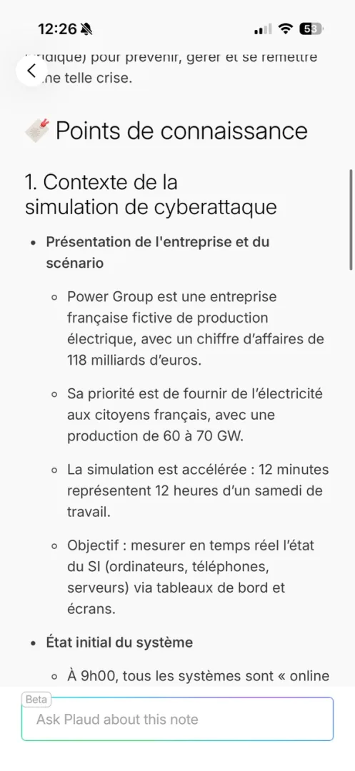 exemple de transcription Plaud