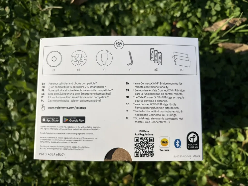 dos de la boite packaging 