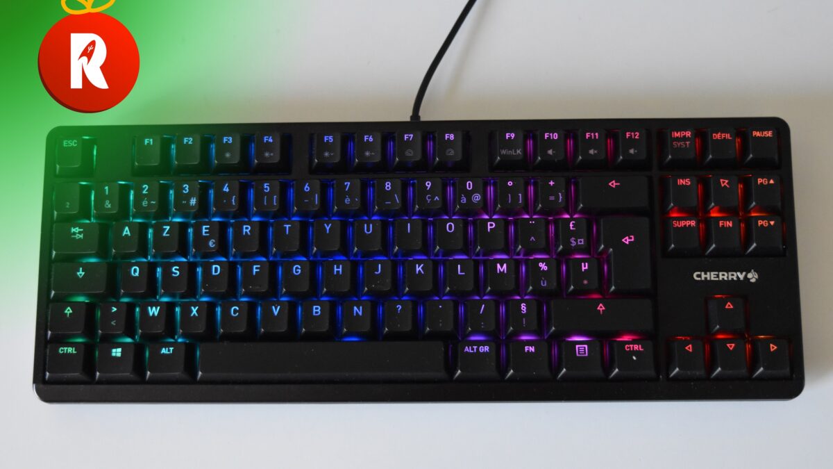 Test du clavier Cherry G80-3000N TKL RGB : juste ce qu’il faut !