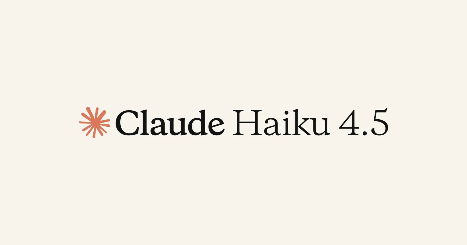 Claude Haiku 4.5
