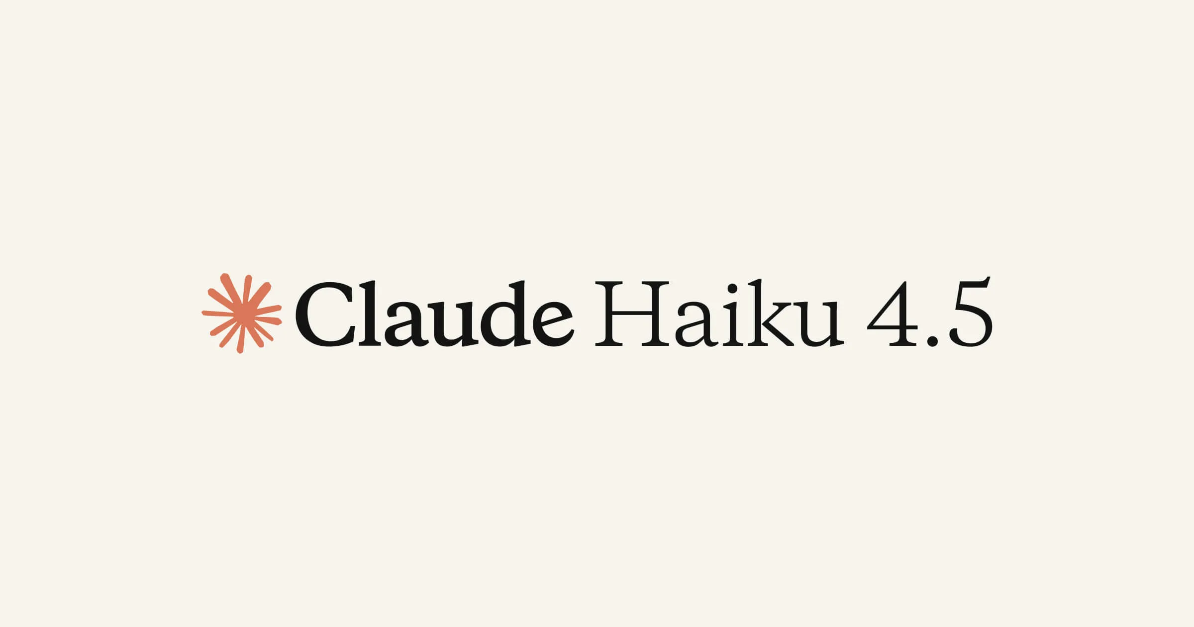 Claude Haiku 4.5
