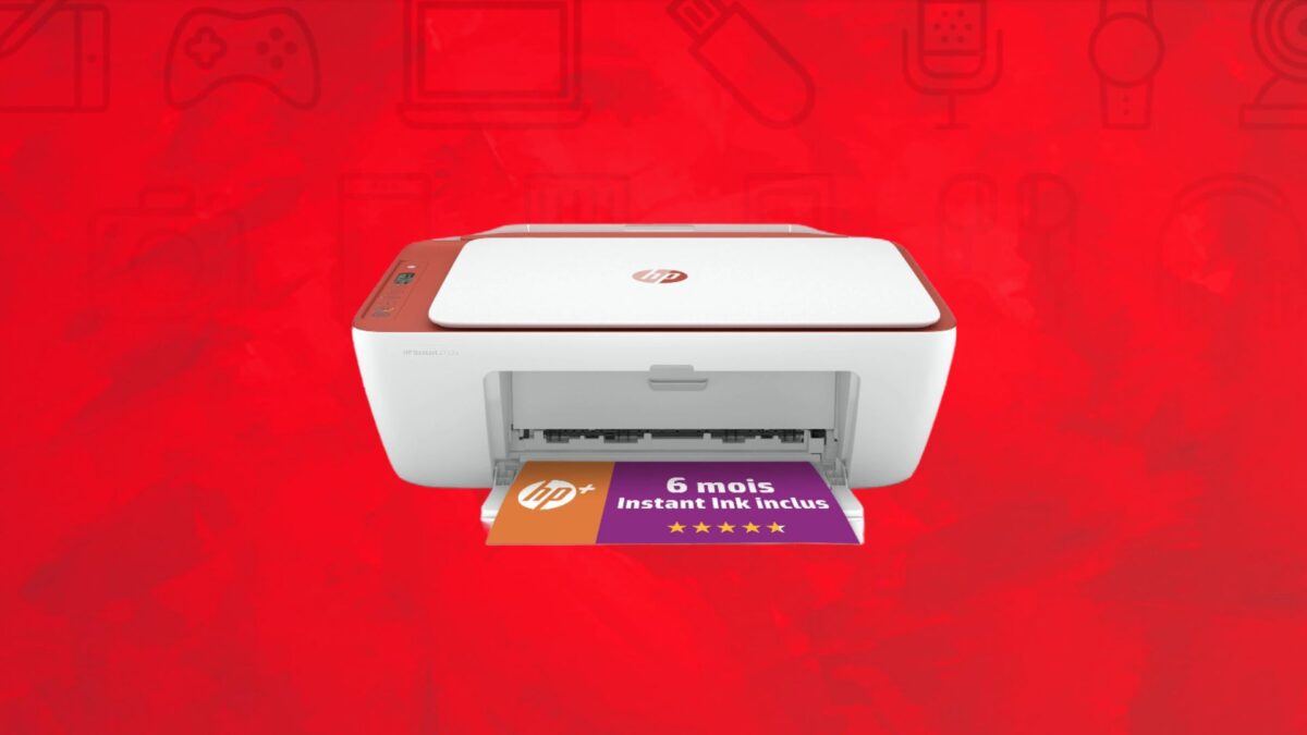 L’imprimante HP DeskJet 2723e est à moins de 45€ à quelques jours du Black Friday