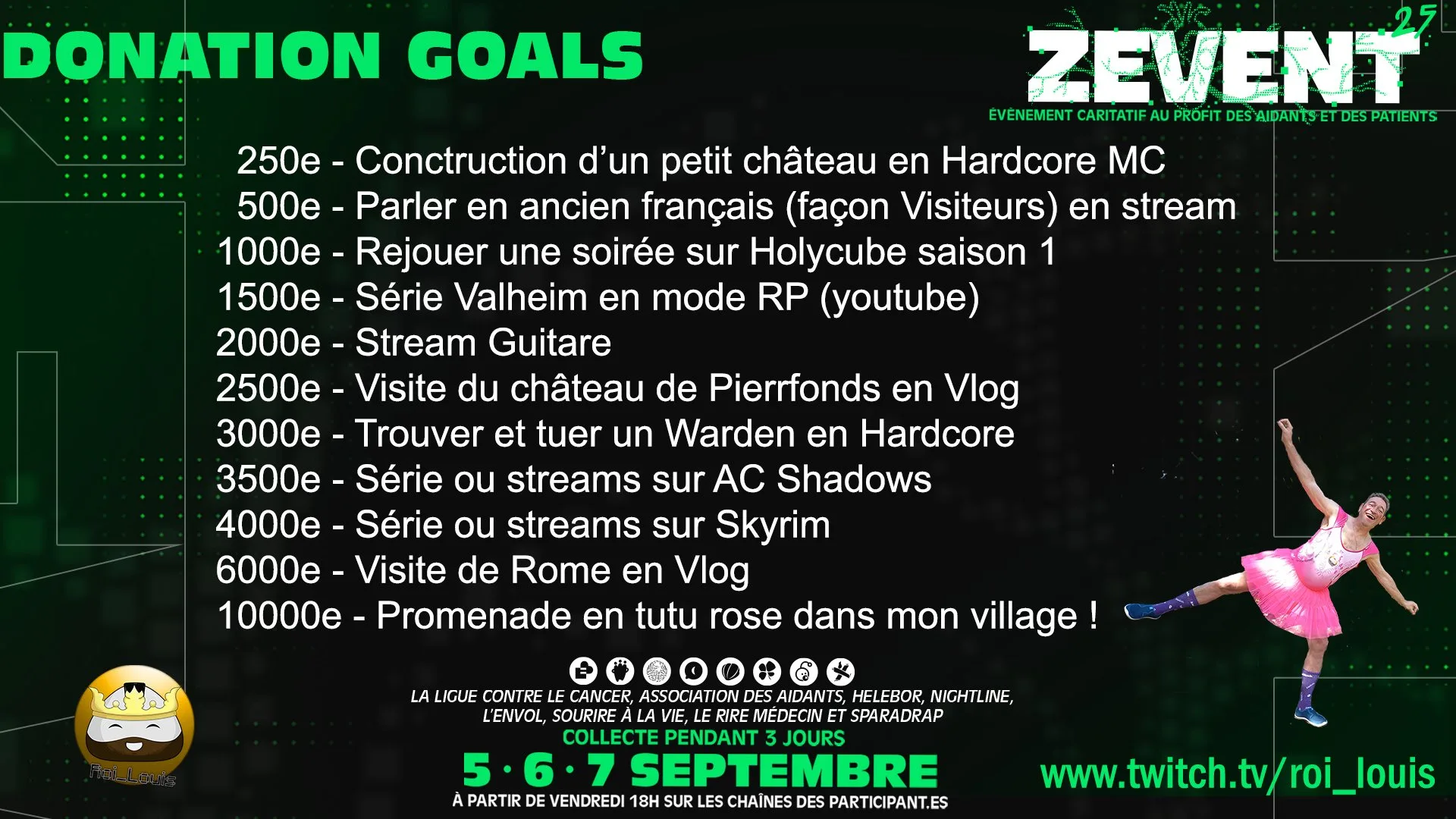 donation goals roi louis