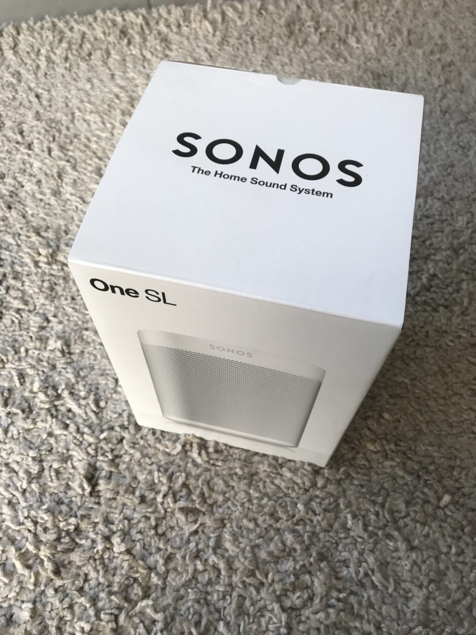 Sonos One SL boîte