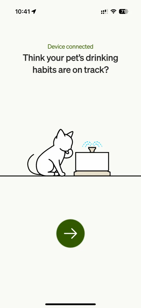 Application Petlibro : fontaine connectée