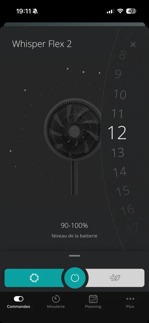 application duux du whisper flex smart