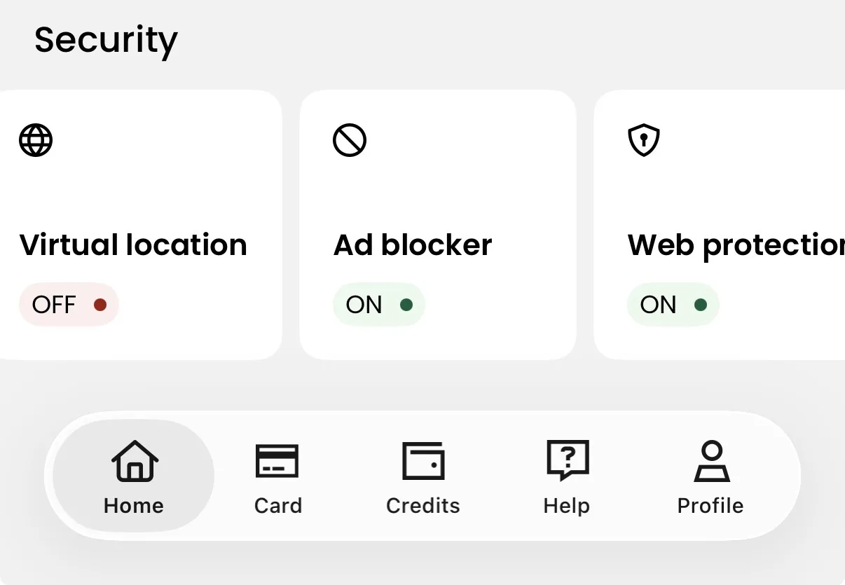 protect web bloqueur de publicité et changement de position Saily NordVPN 