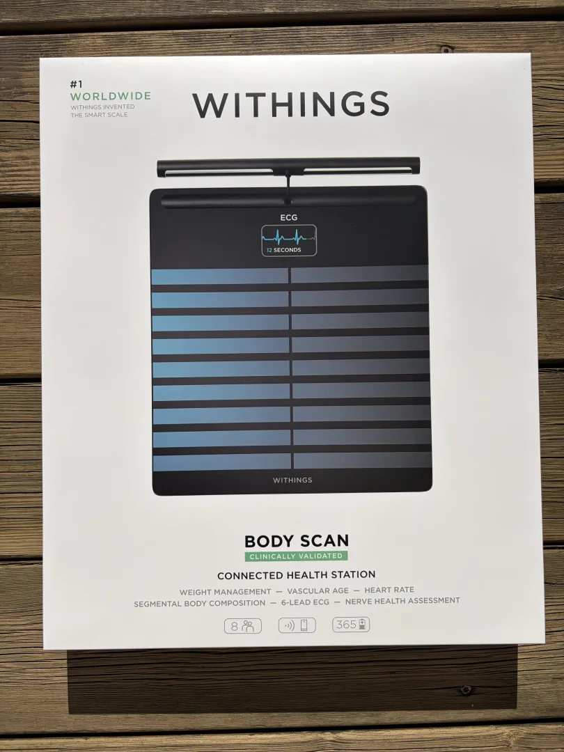 Boîte Withings Body Scan
