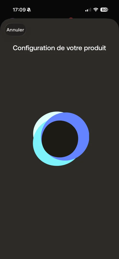 configuration du produit