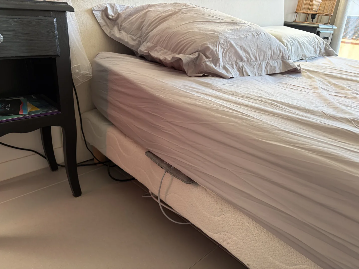 installation physique withings sleep analyzer sous matelas