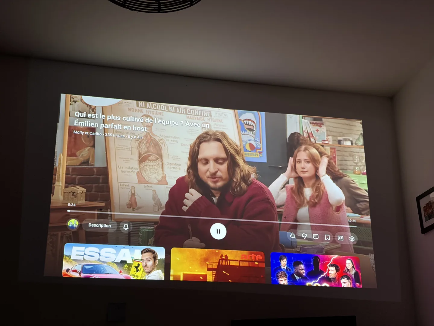 application youtube pas fluide sur XGIMI Halo+