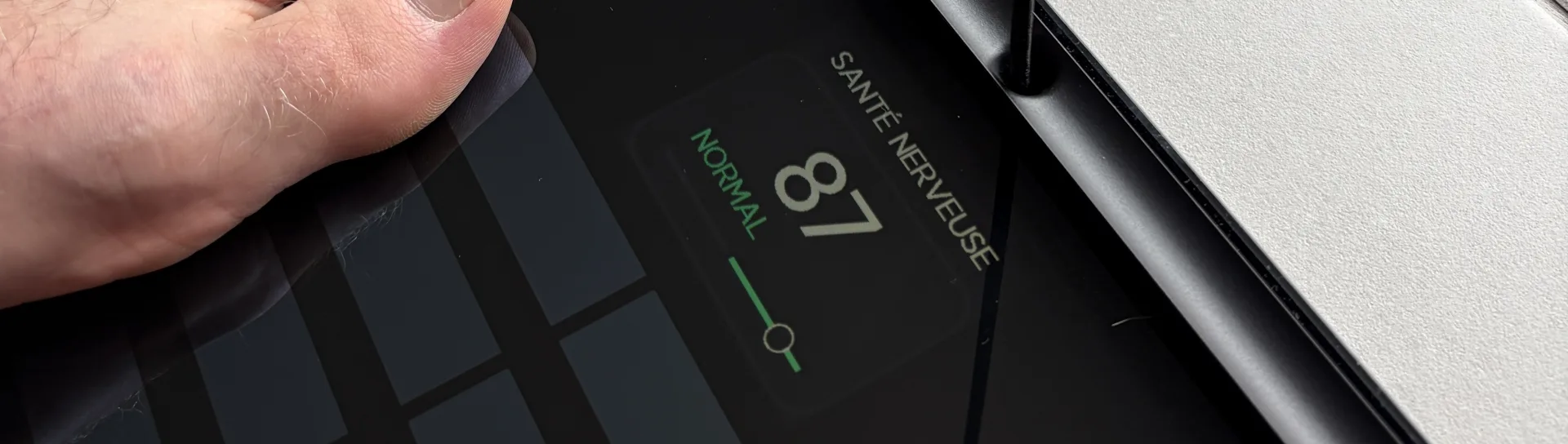 Santé nerveuse : score 87, normal