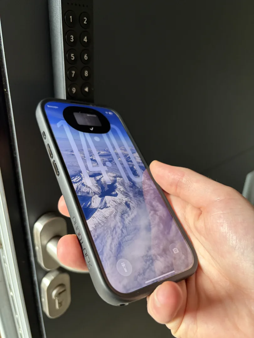 test du tap to unlock Nuki