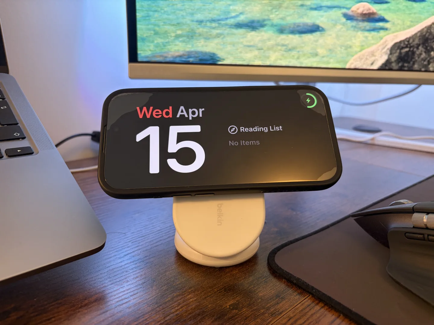 mode StandBy d'iOS avec iPhone 17