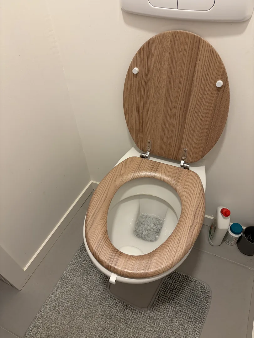 u-scan installé dans les toilettes