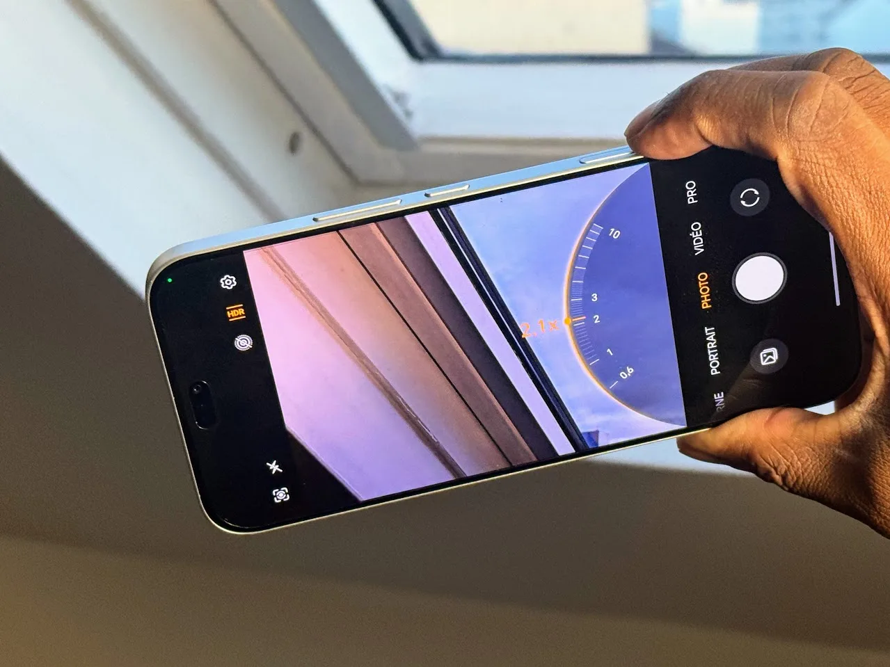 application photo d'un smartphone honor