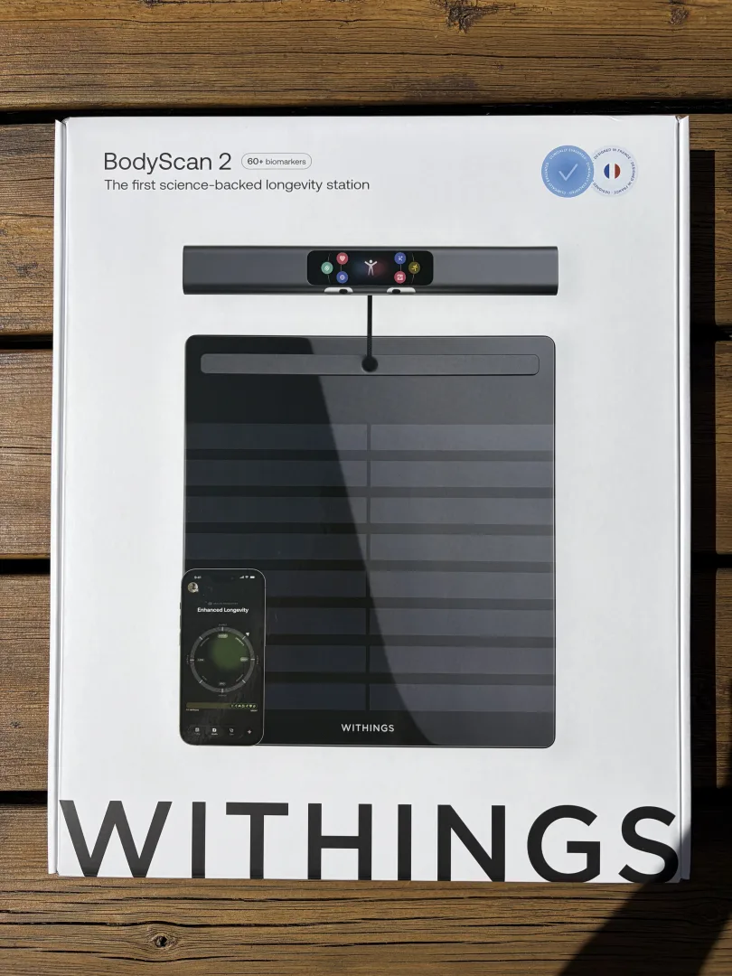 emballage Withings Body Scan 2