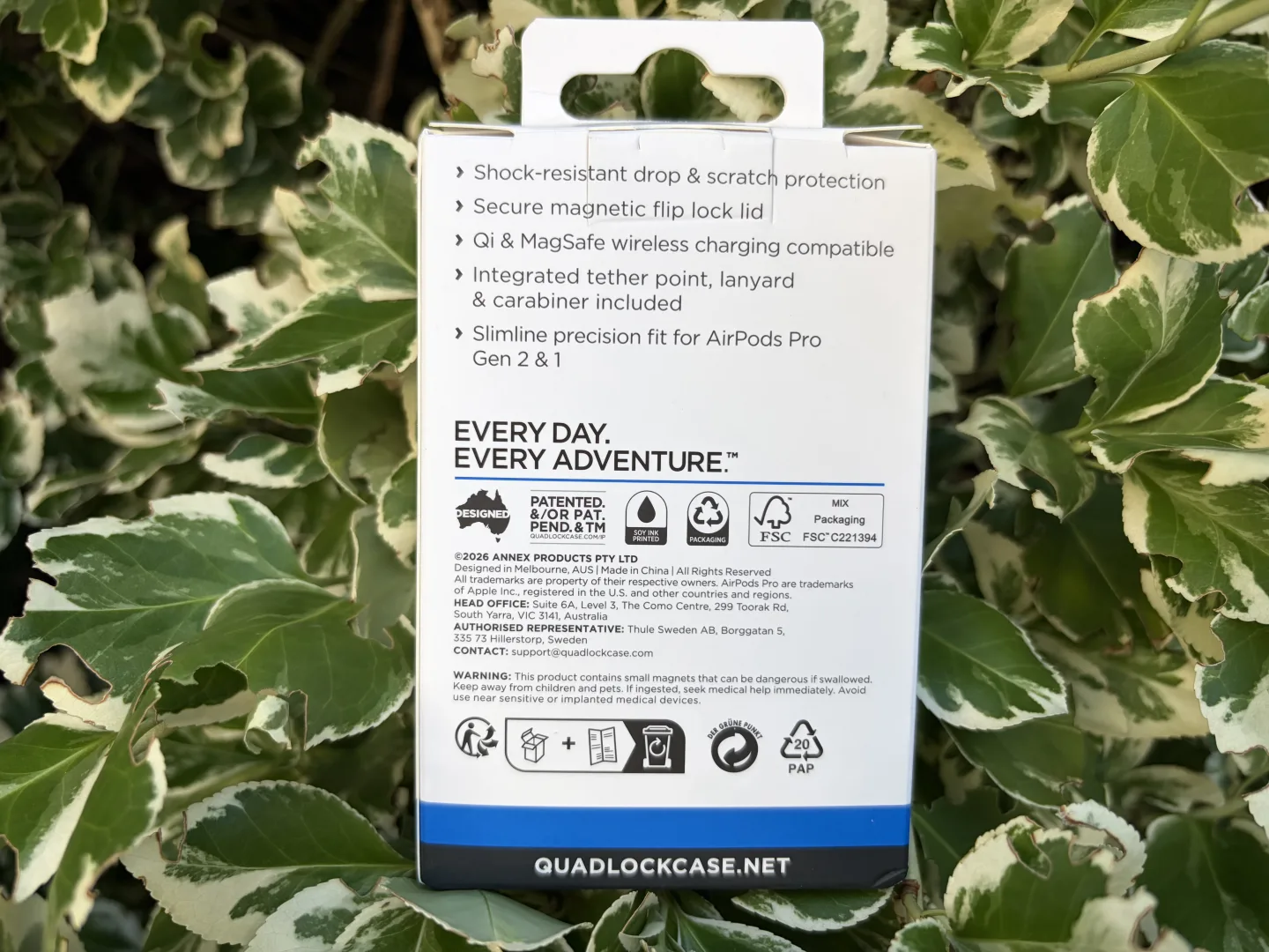Packaging coque de protection Airpods
