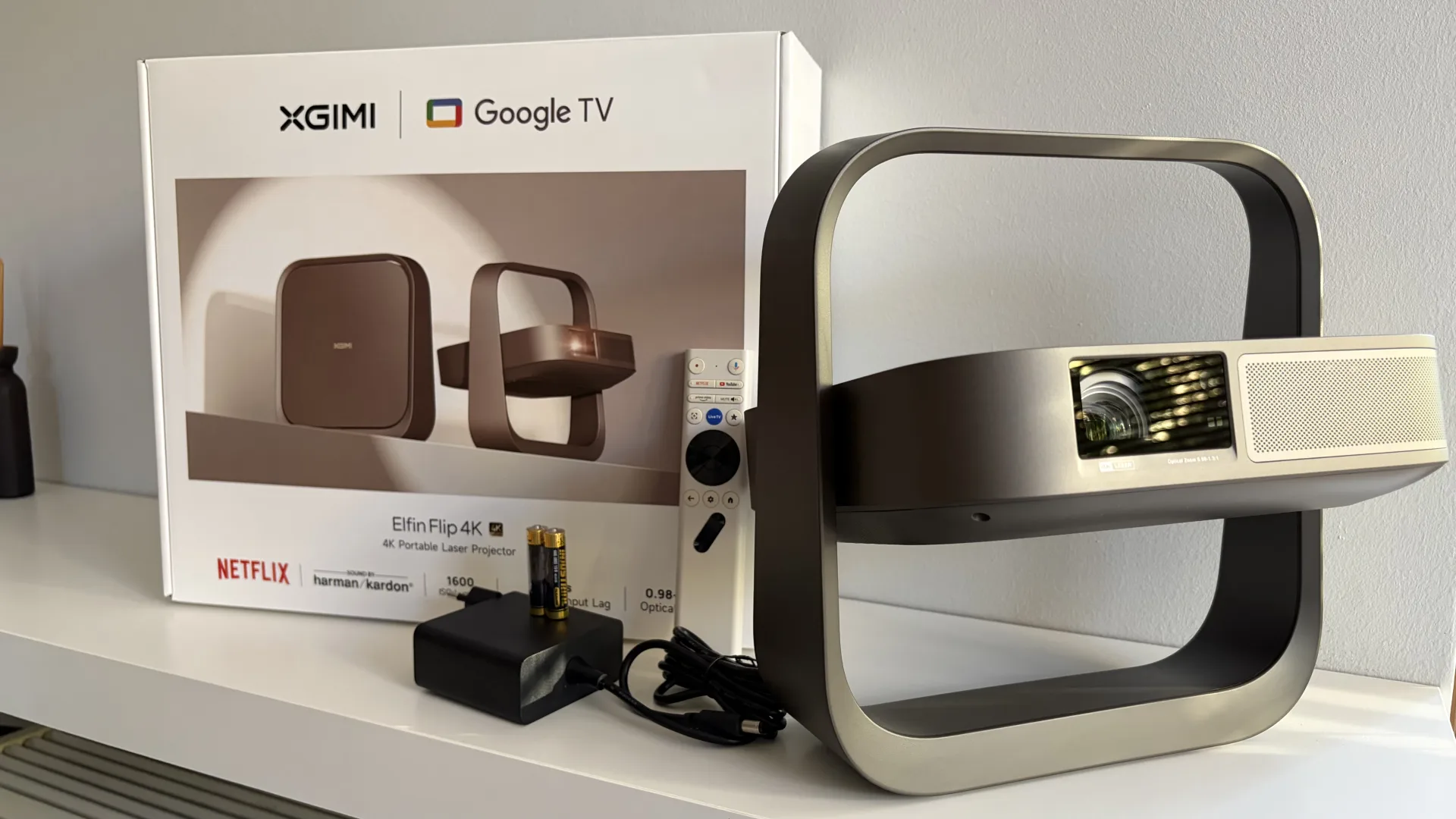 Elfin Flip 4k déployé Elfin Flip 4k déployé