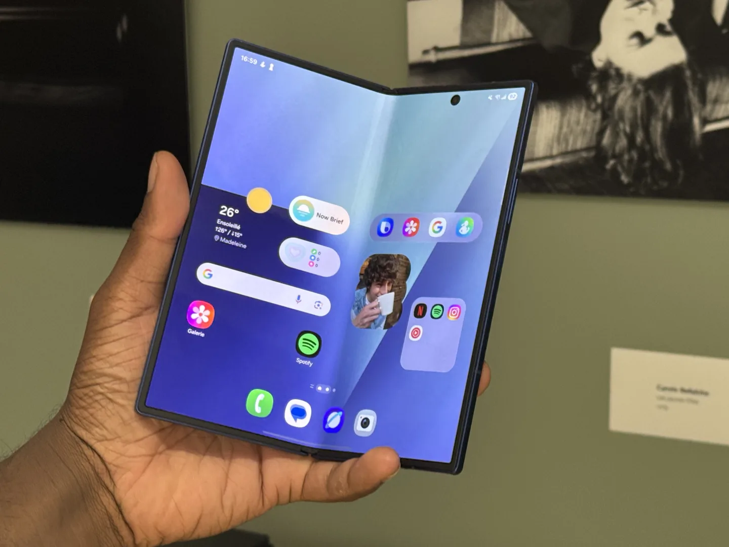 samsung galaxy z fold 7 ouvert