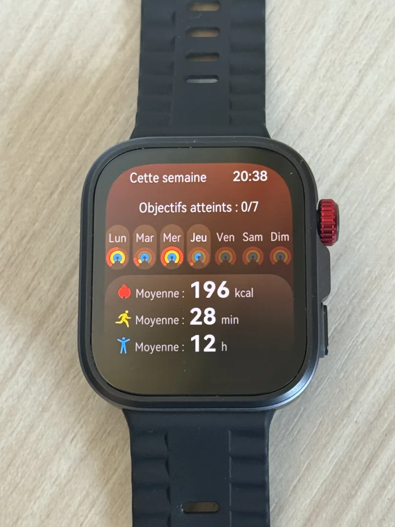 Harmony OS course statistiques