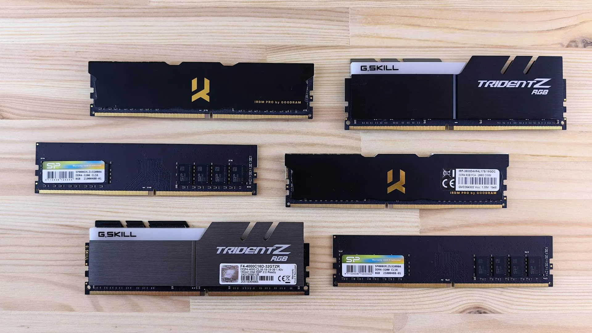 RAM mémoire vive memory ddr3 ddr4 ddr5 ddr6