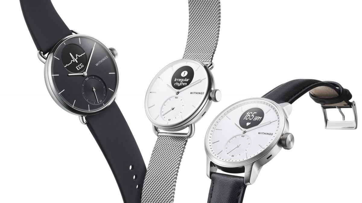CES 2020 : Withings et la ScanWatch, pour des mesures médicales précises