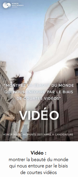 Vidéo :
montrer la beauté du monde qui nous entoure par le biais de courtes vidéos