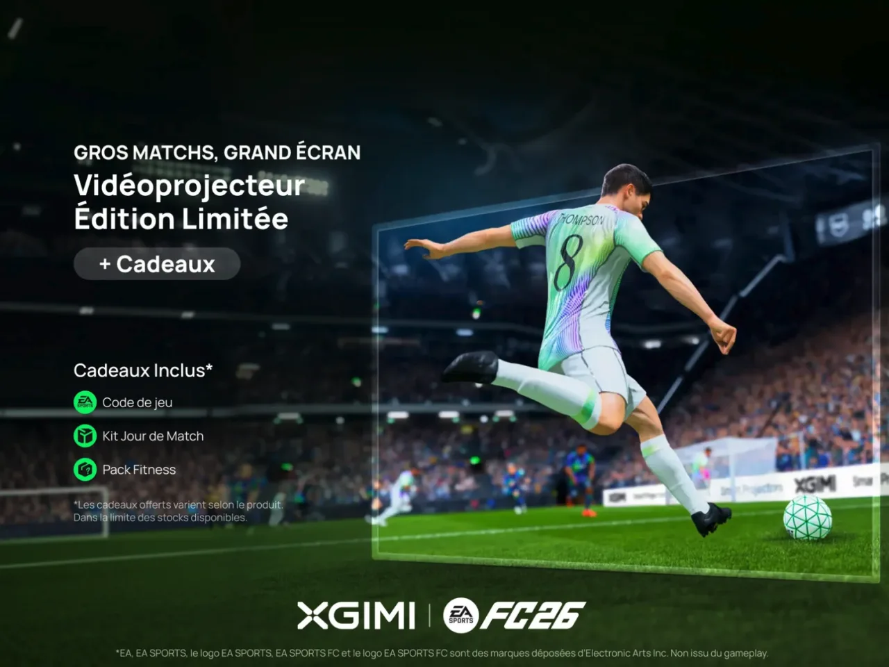 XGIMI Gros Matchs Grand Écran