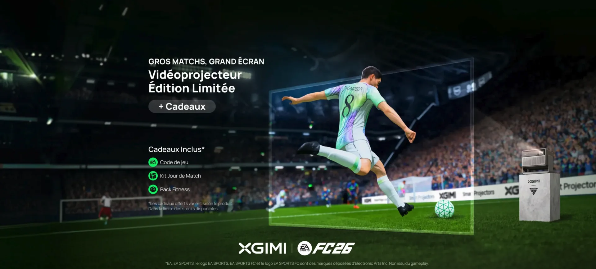 XGIMI Gros Matchs Grand Écran