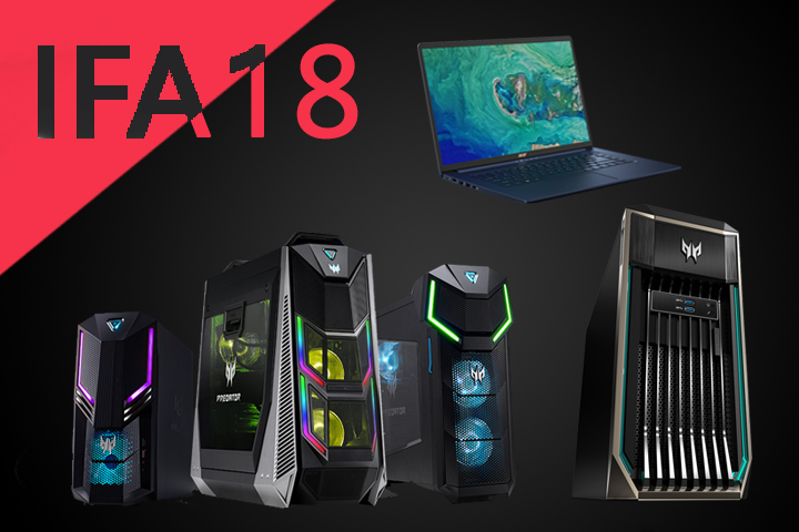 IFA 2018 : de nouveaux PC chez Acer