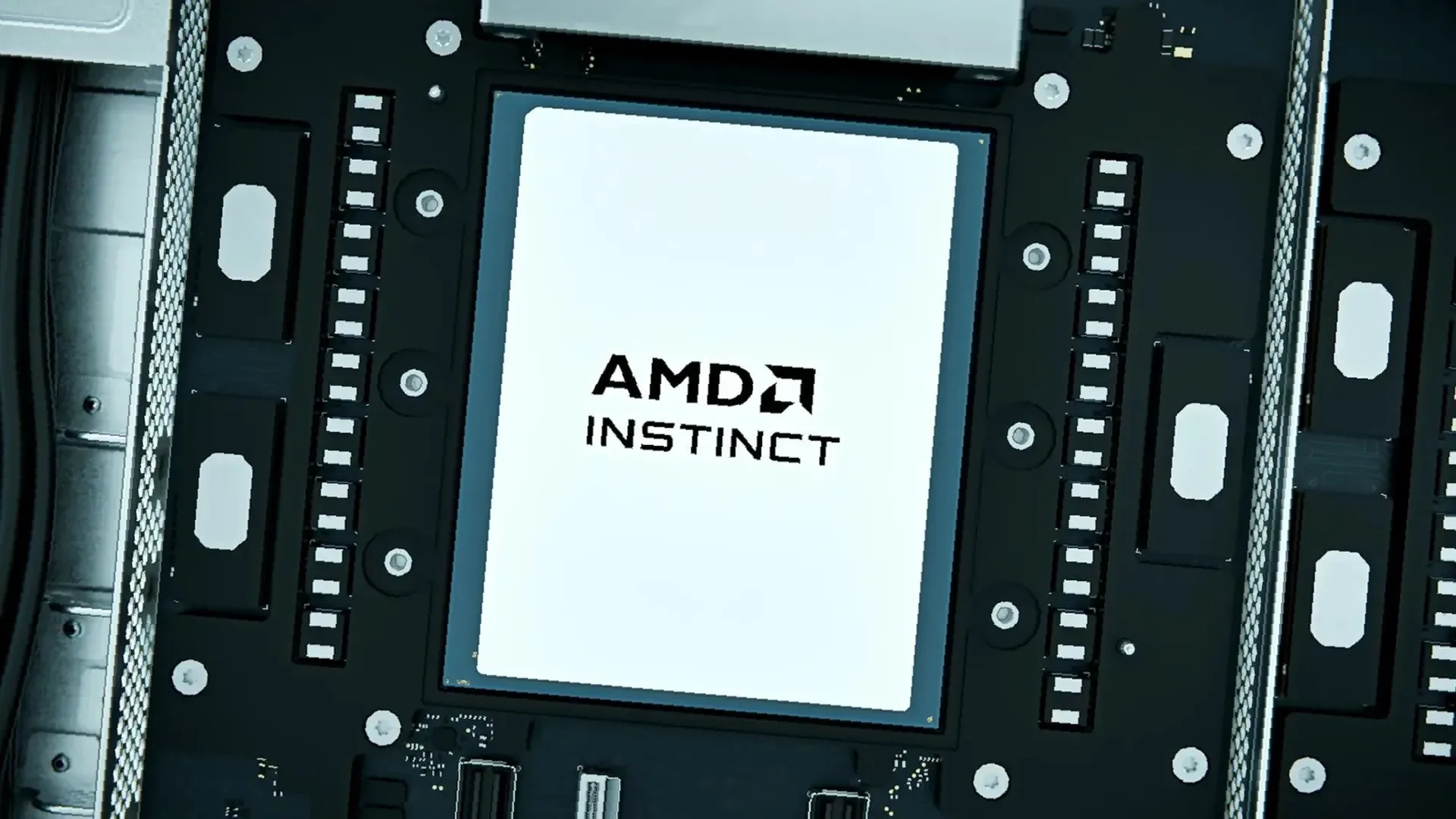 Les GPU Instinct passent à CDNA 5. © AMD