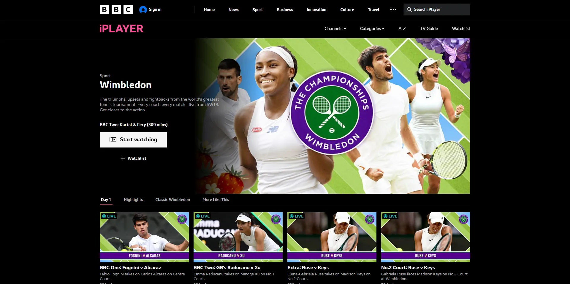 wimbledon 4K