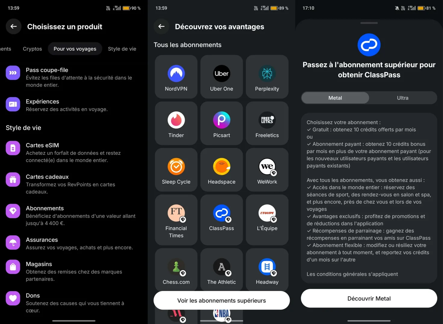 classpass revolut