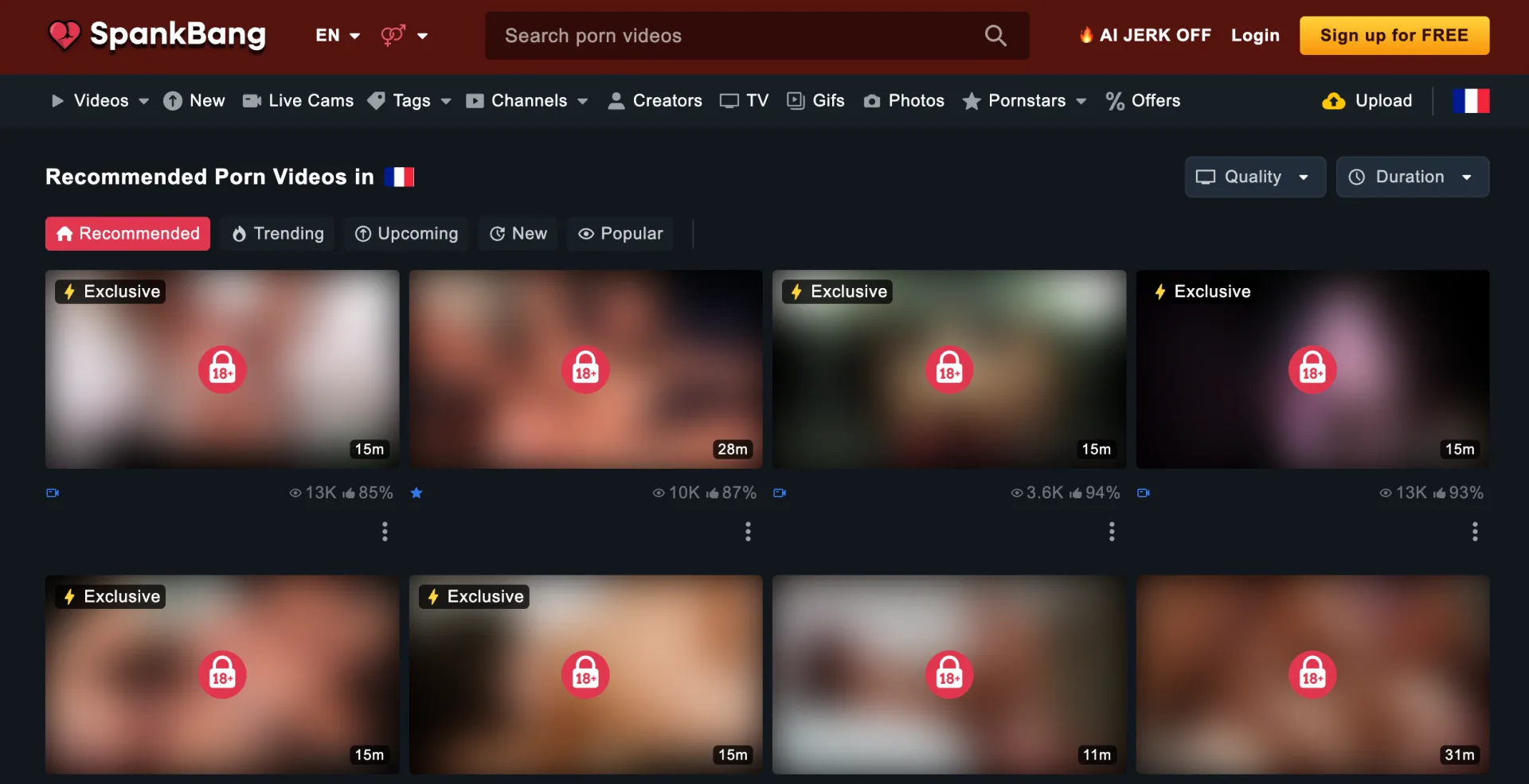 débloquer spankbang