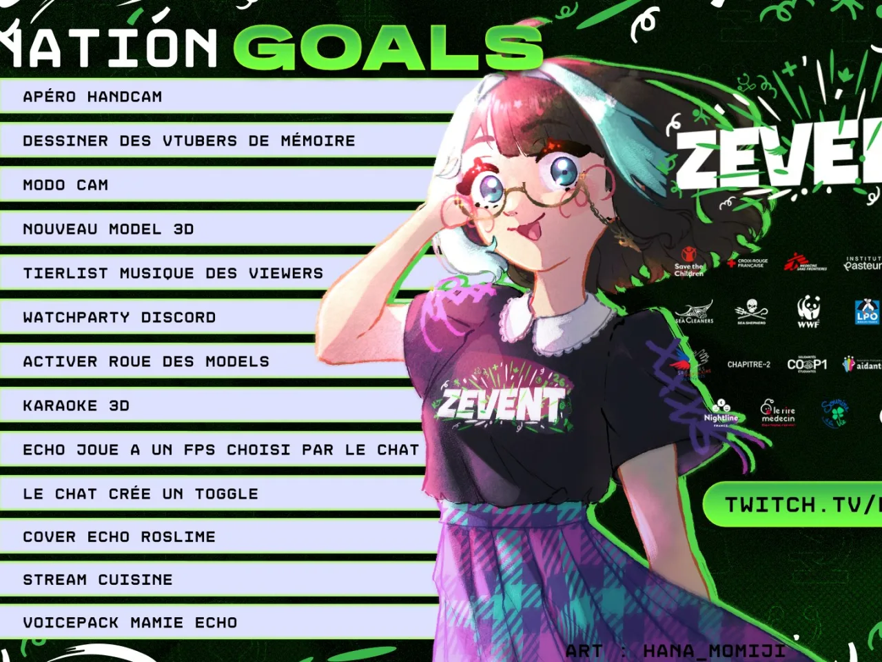donation goals echo rosen