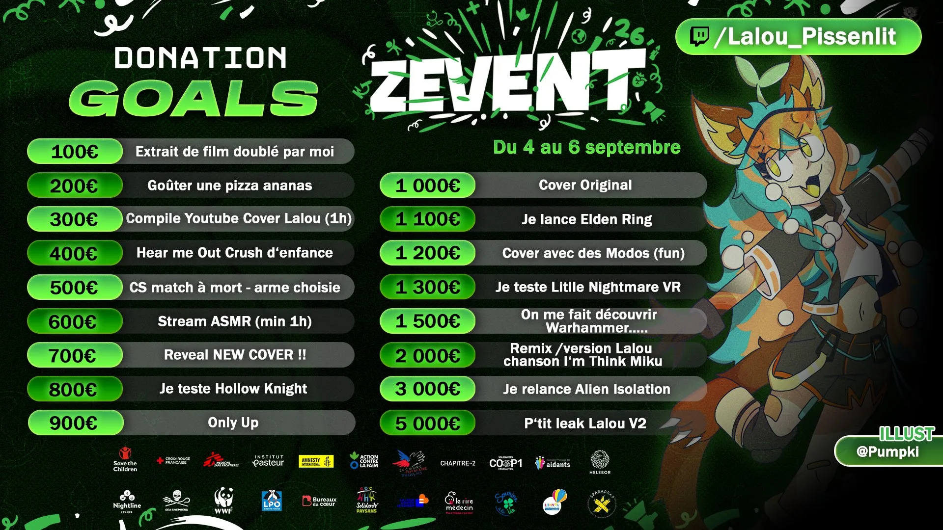 donation goals lalou pissenlit