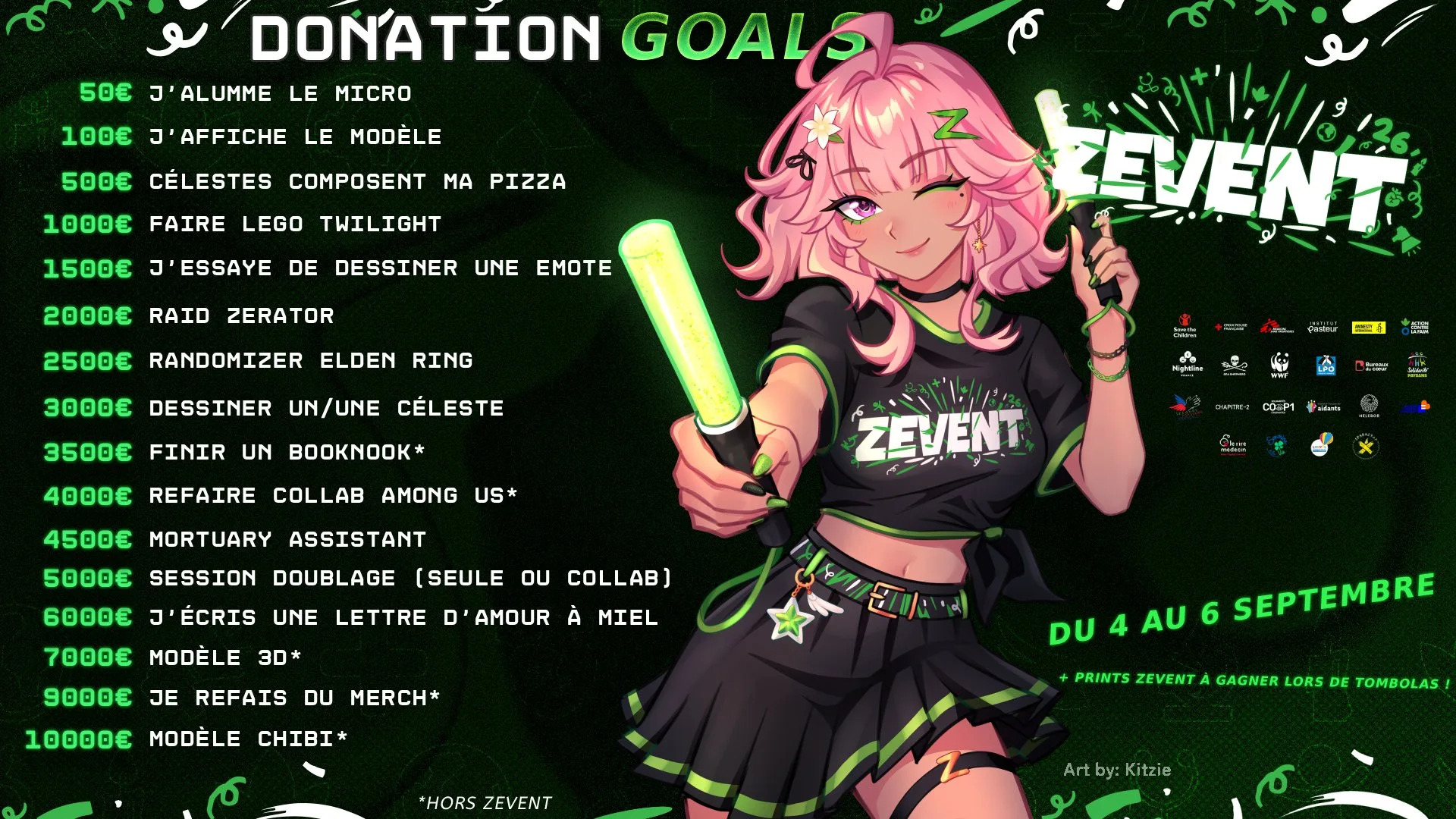 donation goals sheiyah