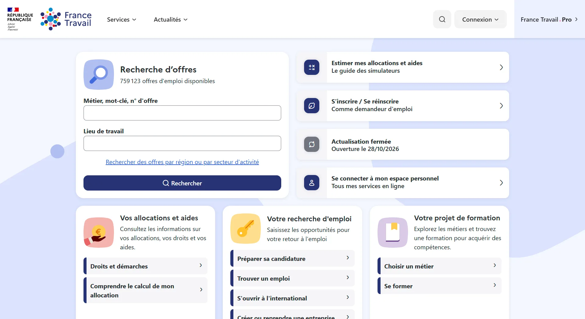 france travail