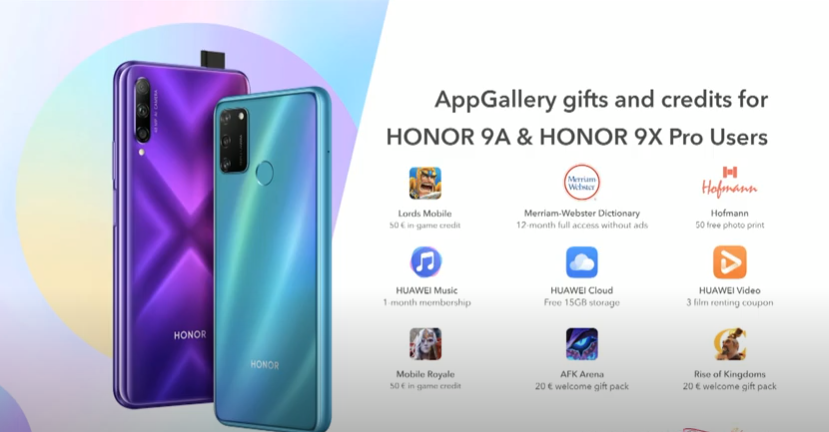 honor 9a