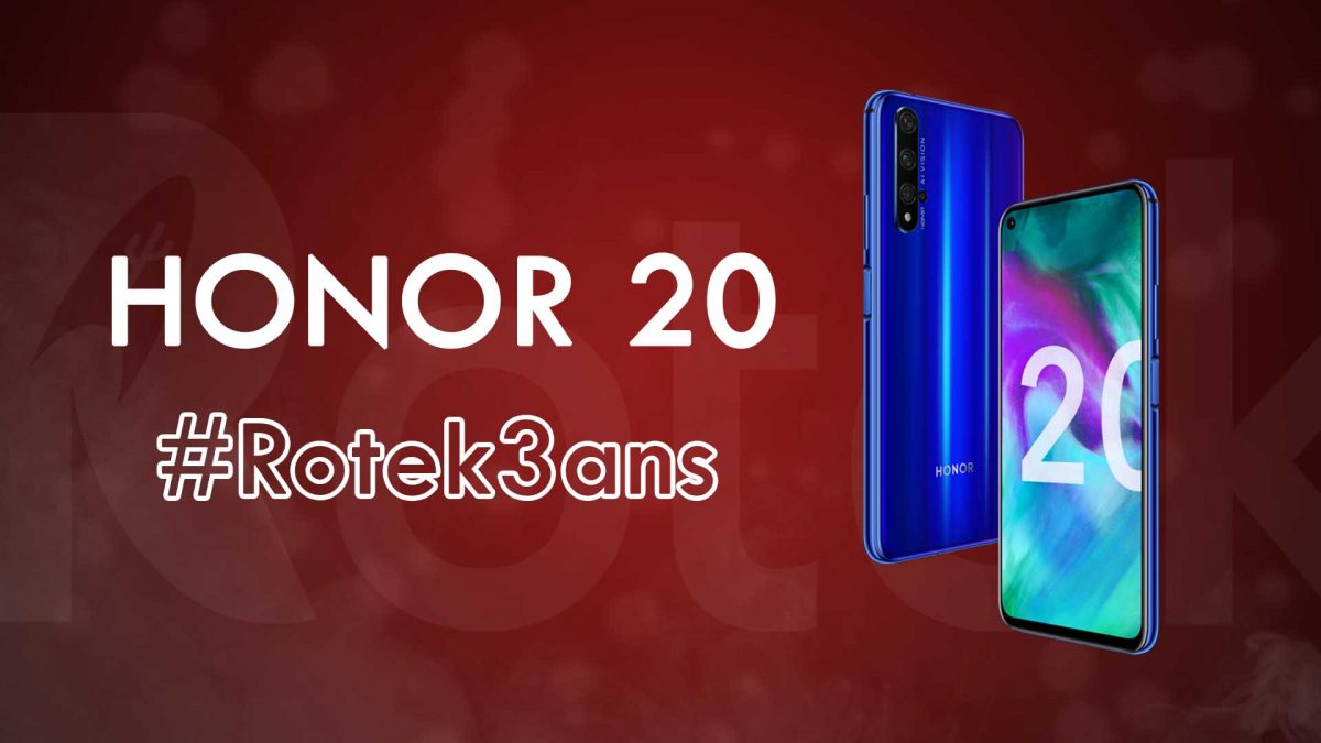Honor 20 : tentez de remporter ce smartphone pour les trois ans de Rotek ! 🚀